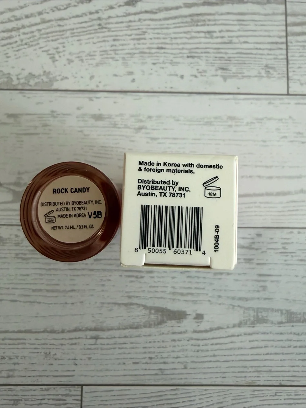 New in Box, DIBS Beauty Go To Glossy Balm Lip Gloss Rock Candy Womens 0.2 oz